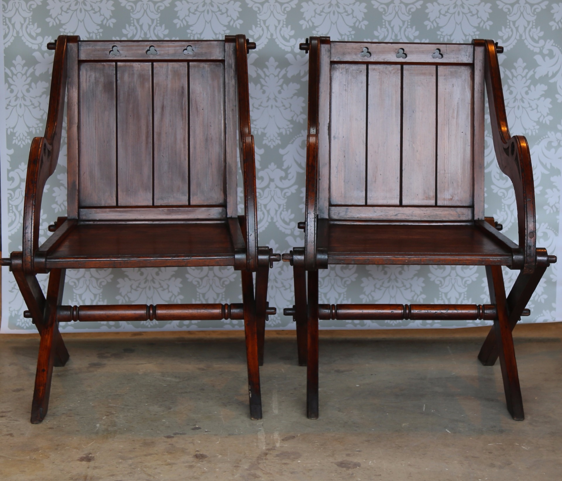 Pair of Glastonbury Chairs
